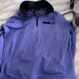 Victoria secret pink quarter zip